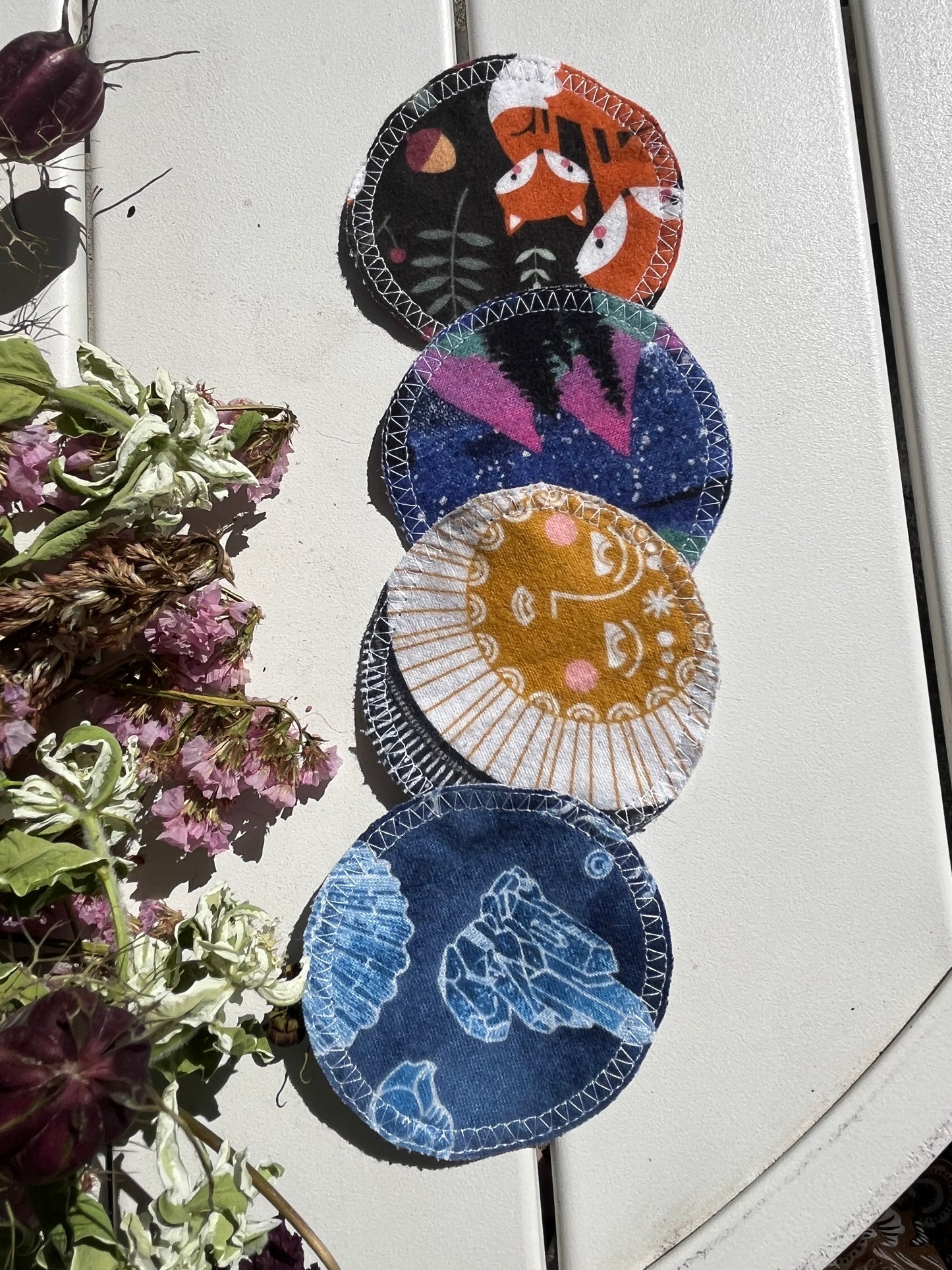 Reusable Flannel Cotton Rounds