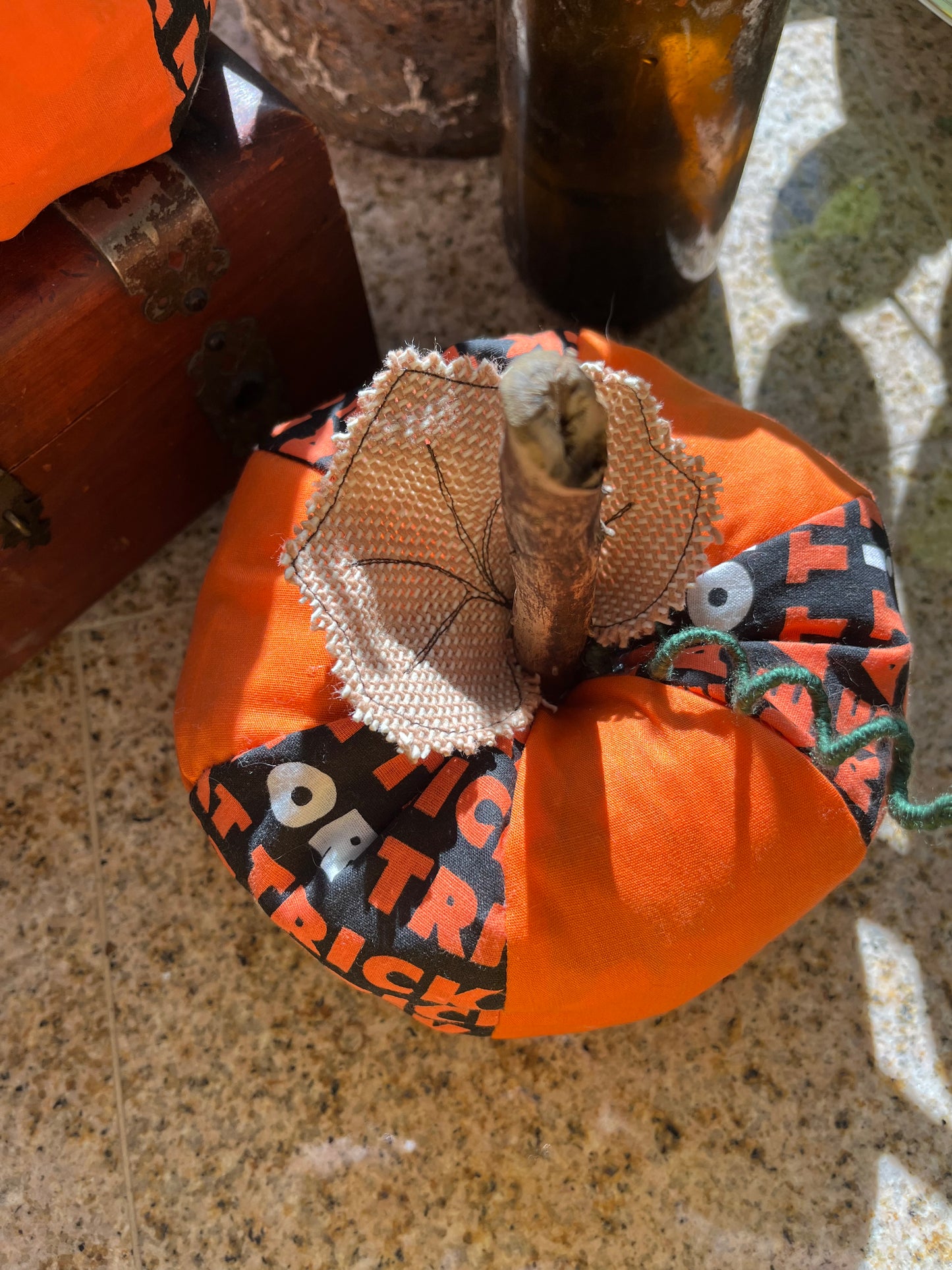 Set of 2 Trick Or Treat Pumpkins