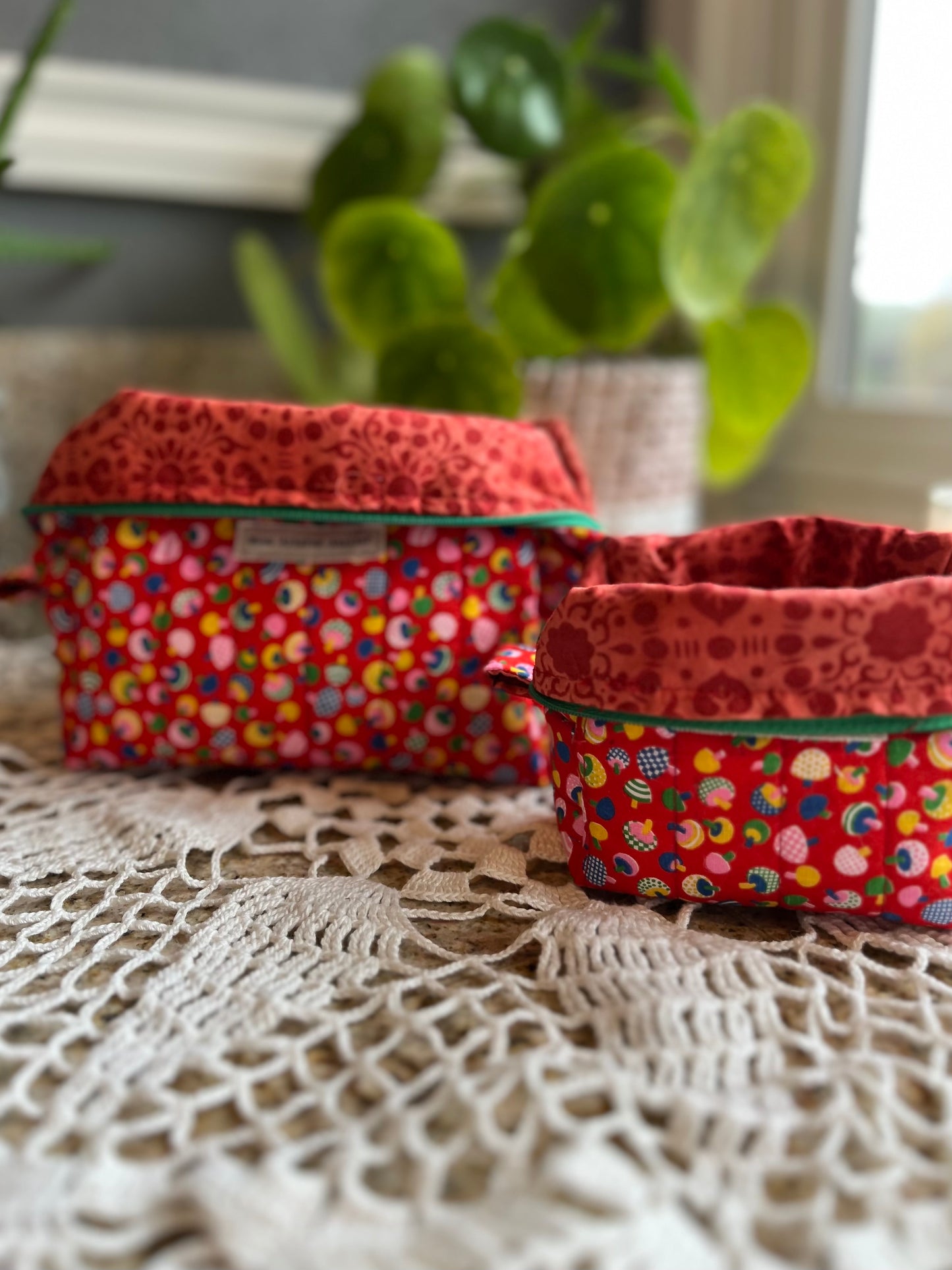 Medium and Mini Makeup Bag Set