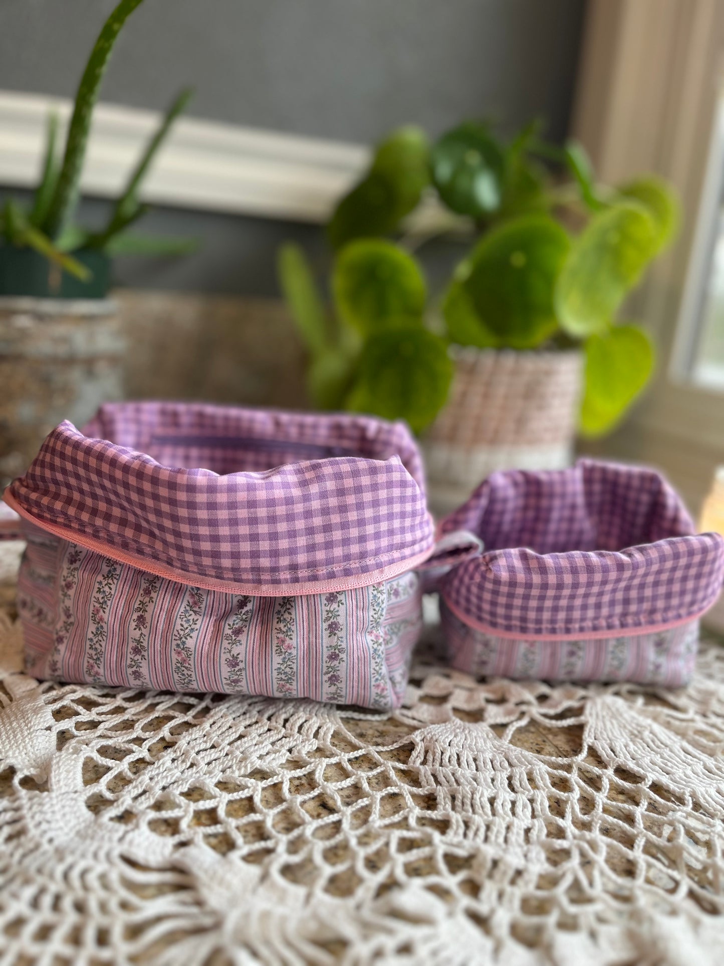 Medium and Mini Makeup Bag Set