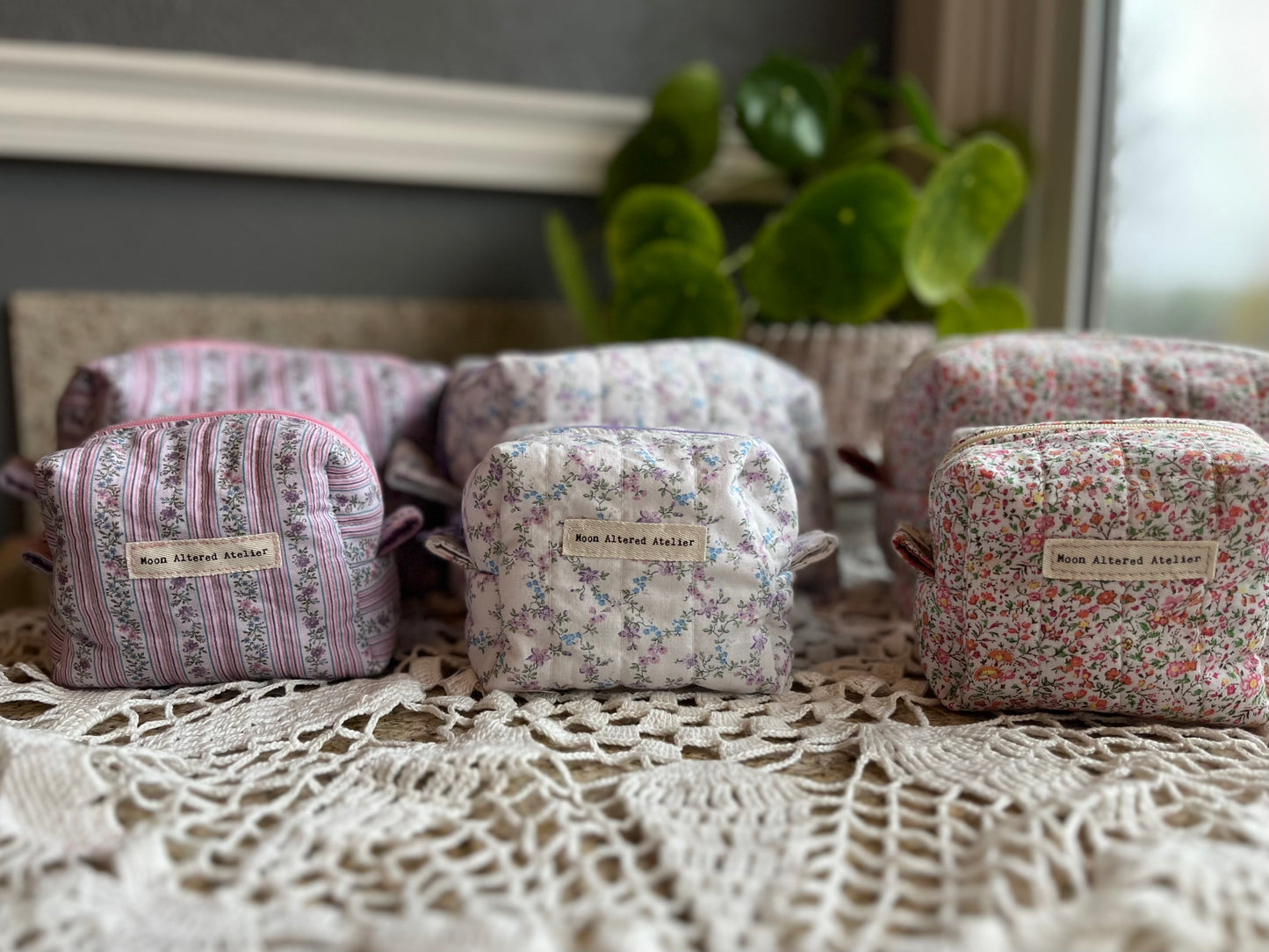 Medium and Mini Makeup Bag Set