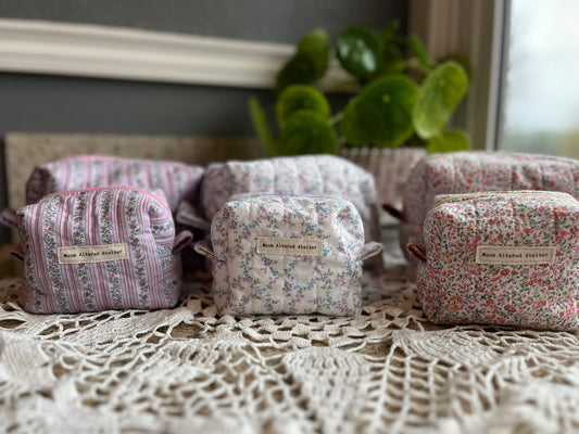 Medium and Mini Makeup Bag Set